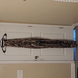 Gold and black Prom Dress